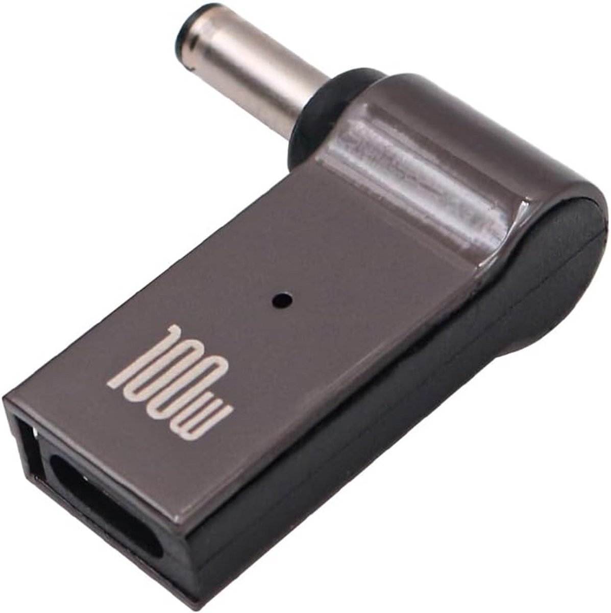 USB C naar DC Oplaadadapter 100W - Aluminium - Lichtgewicht - Ideaal voor onderweg - ShopVlot