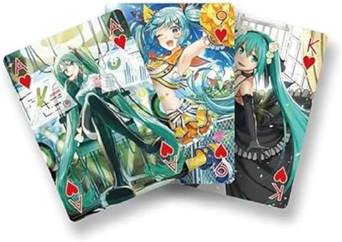 - Hatsune Miku - 52 Spielkarten - Poker, Kartenspiel, Deck, Playing Cards - original & lizensiert