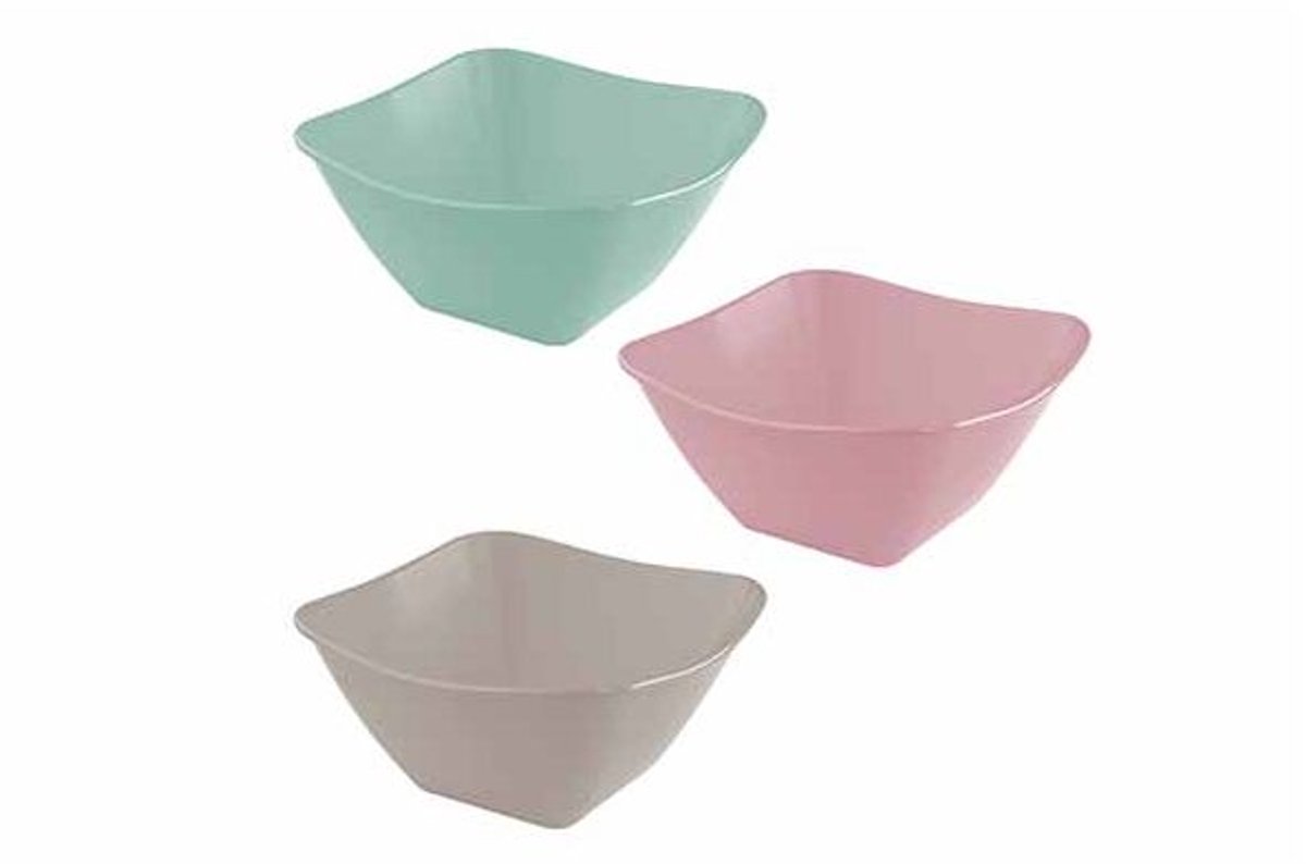 Tokyo Slakom Vierkant 3 Ass 2l 21x21xh10,5cm