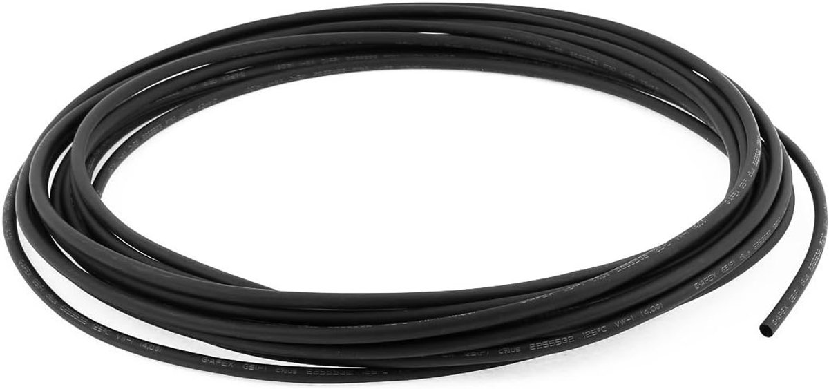 Krimpkous 4mm Dia 2:1 Tarief Krimpkous Draad Wrap 10m Zwart