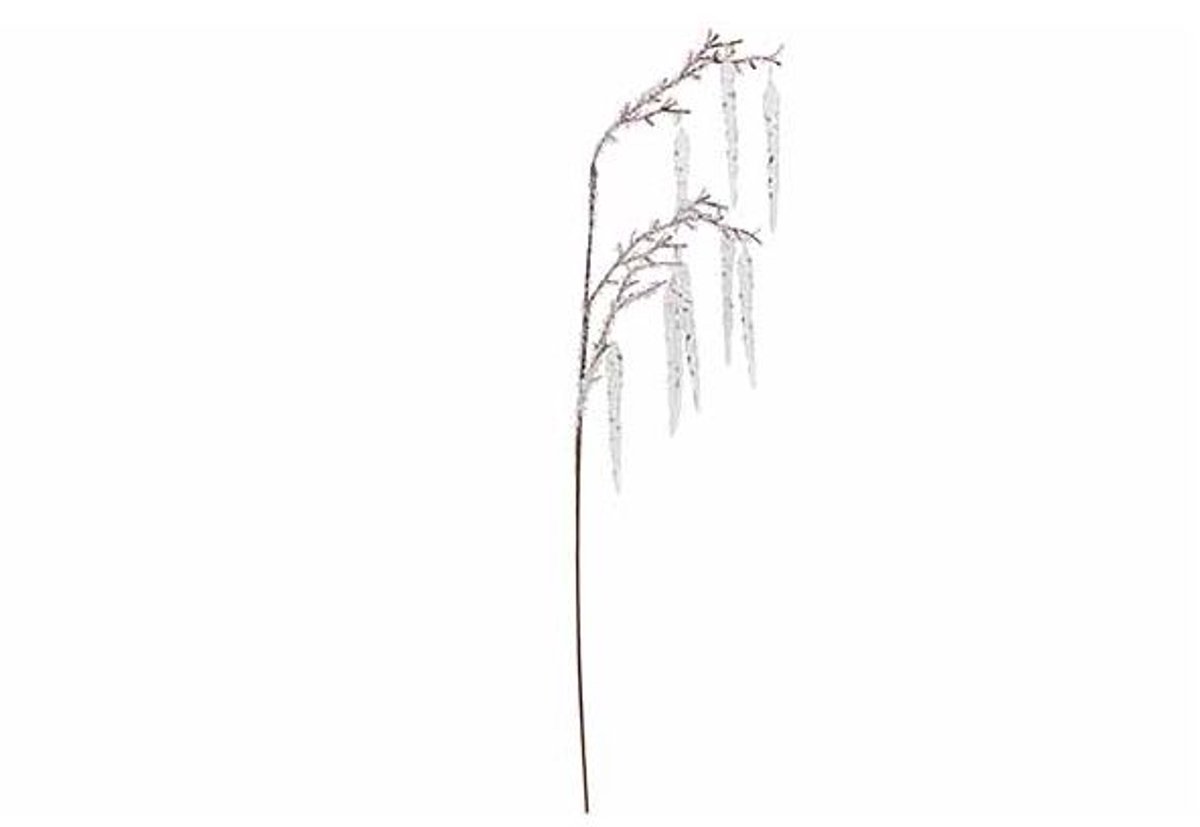 Decotak Frost Cones Transparant 75cm