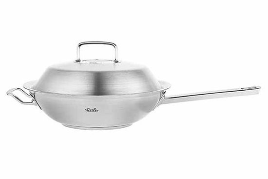 Fissler Original Profi Collection Wokpan met Steel & Deksel - Ø 30cm
