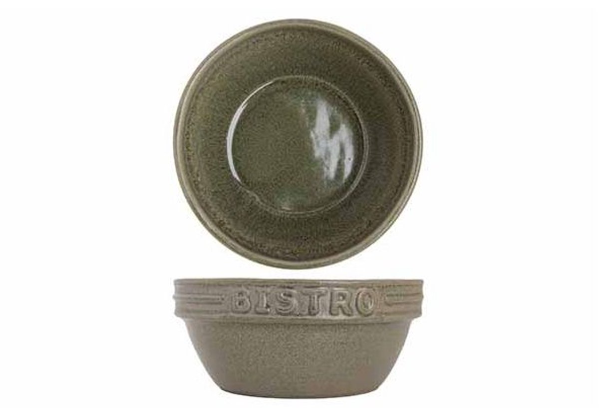 Bistro Thyme Green Bowl D16cm