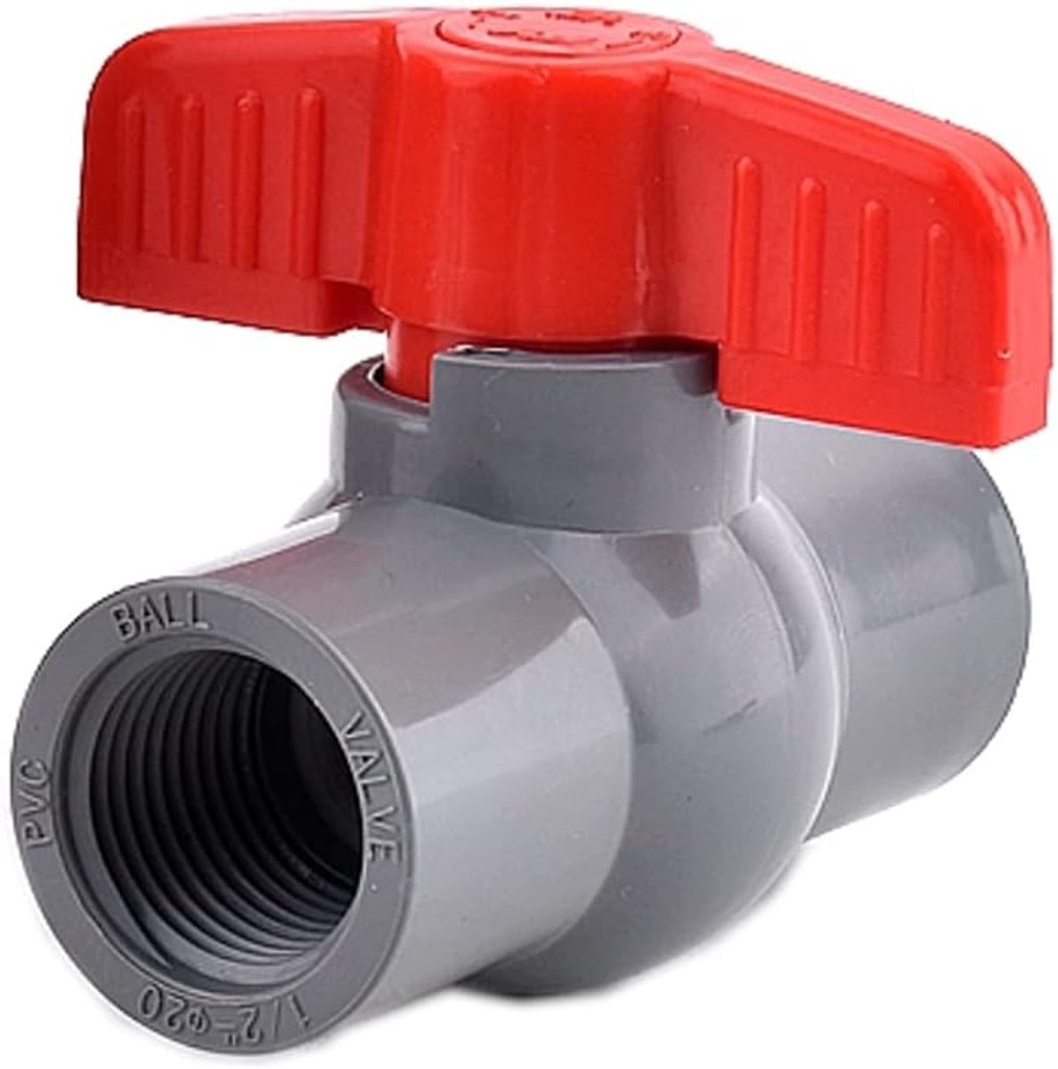 compacte waterklep afgesloten vrouwelijke draad kogelkraan waterpijp connector klep voor tuin irrigatie water geven (φ40mm)