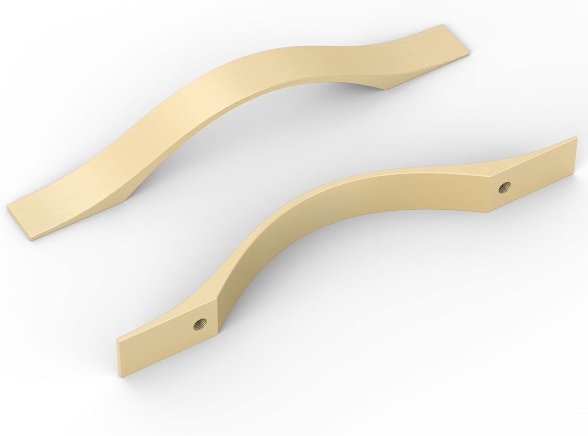 10 stuks kastgrepen, meubelgrepen, messing gatafstand 96 mm, keukengrepen, handgrepen, handgrepen, voor keukenkasten, kasten, ladegrepen, 10 stuks