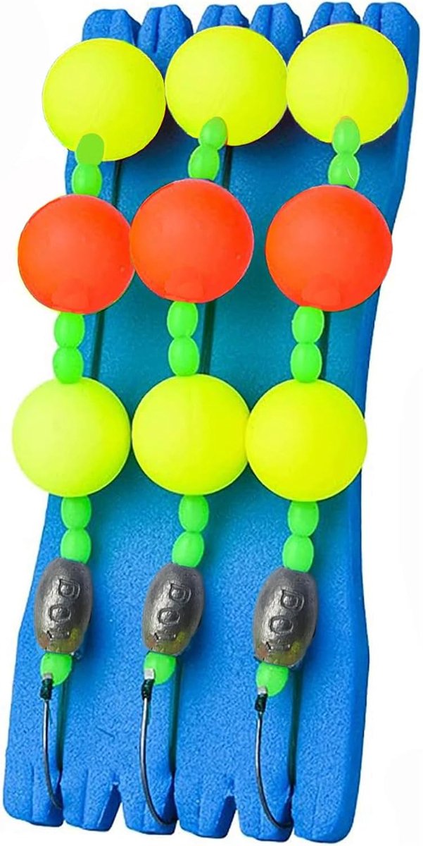 Haken, hengelvlotterset, zwemmervissen, koolstofstaal, vishaken voor baars, crappie, snoekbaars, snoek, muskus, voorn, forel, baars, G3-1