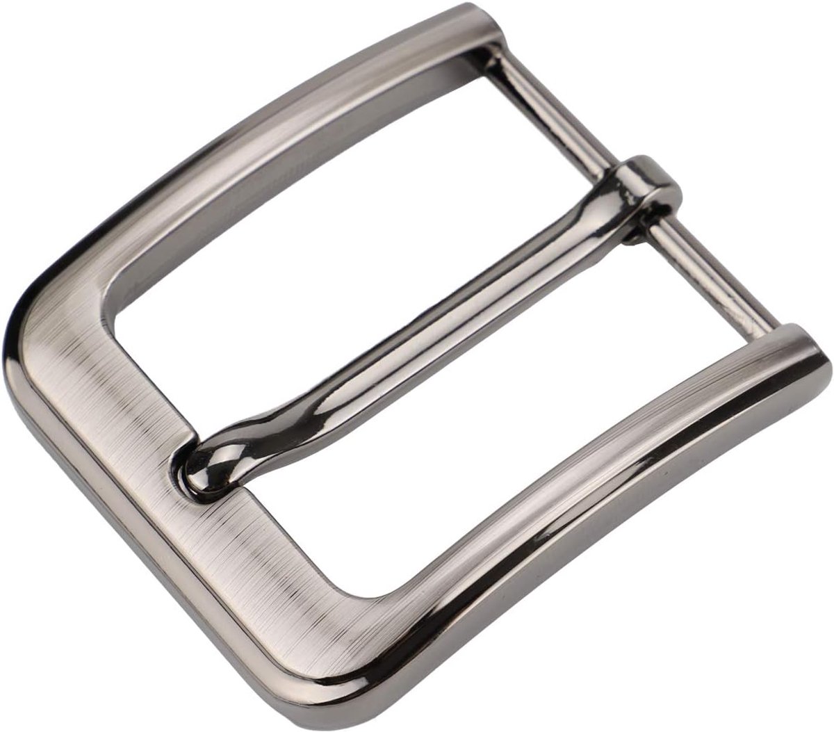 1.5 Inches (38-40 mm) Riemgesp Enkele Prong Vierkante Vervangingsgesp voor Mannen Vrouwen Riem
