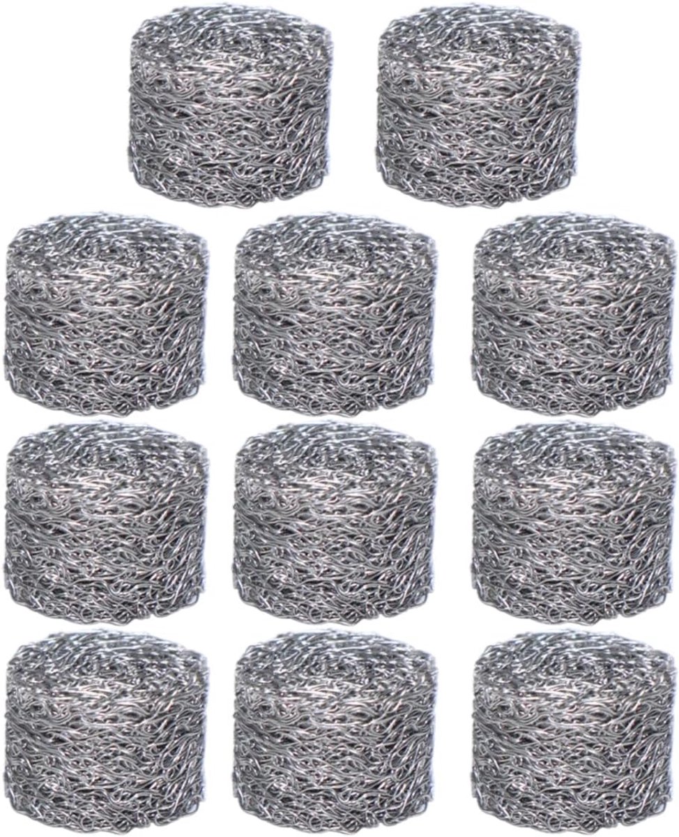 10PCS de Filter van de de Schuimspuit van het Roestvrij staal 0.1 Micron Schijfvorm voor Hogedrukreiniger, 14x10mm