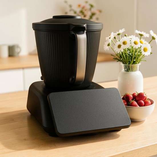 Schermbeschermer Voor Thermomix 7 TM7 - Schermbeschermer Anti-Kras en Shock Robot Keuken (Zwart) — afbeelding 4