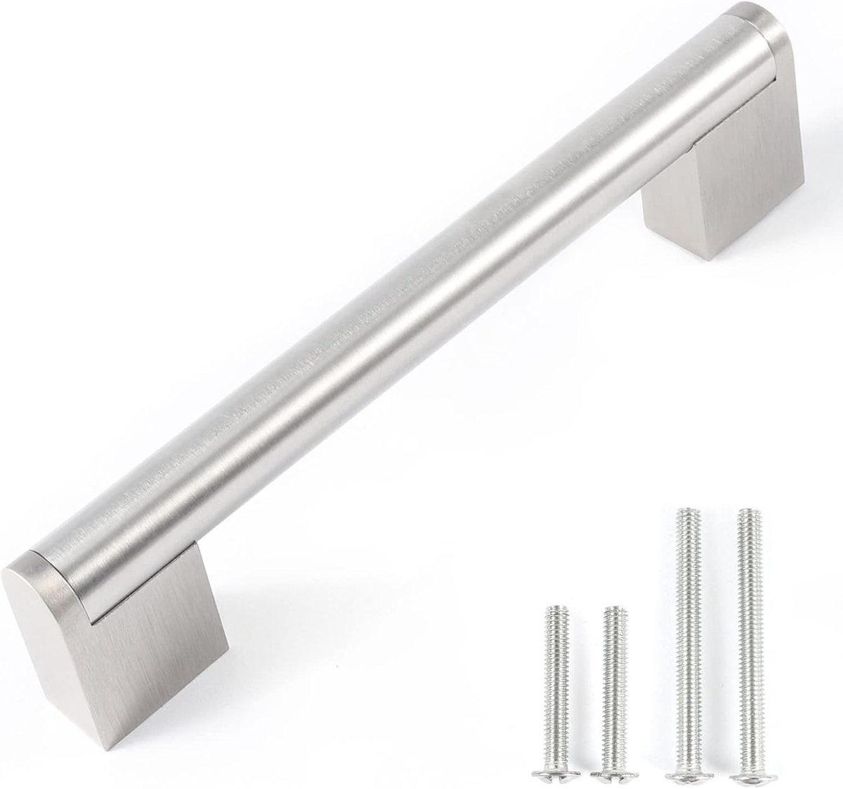 10 Pack 5'' 128mm Keukenkast Handgrepen Kastdeur Trekt Rvs Keuken Handgrepen slaapkamer kastdeur keuken kast railgreep geborsteld Stanghandgreep/relinggreep