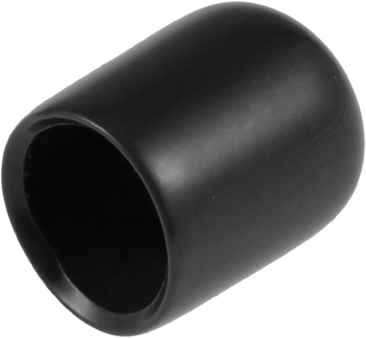 100 stuks rubberen eindkappen, 9,5 mm ID-ronde flexibele schroefeindkappen, draadbeschermers, zwarte vinylboutafdekkingen, rubberen afdekkingen voor schroeven, buizen, kabels, draden, enz