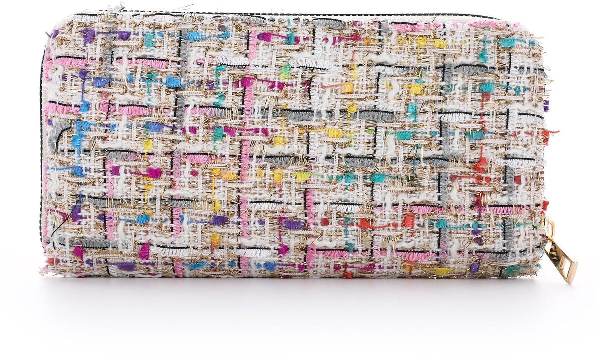 Sunset Fashion Portemonnee Klassiek Retro beige 20x10cm
