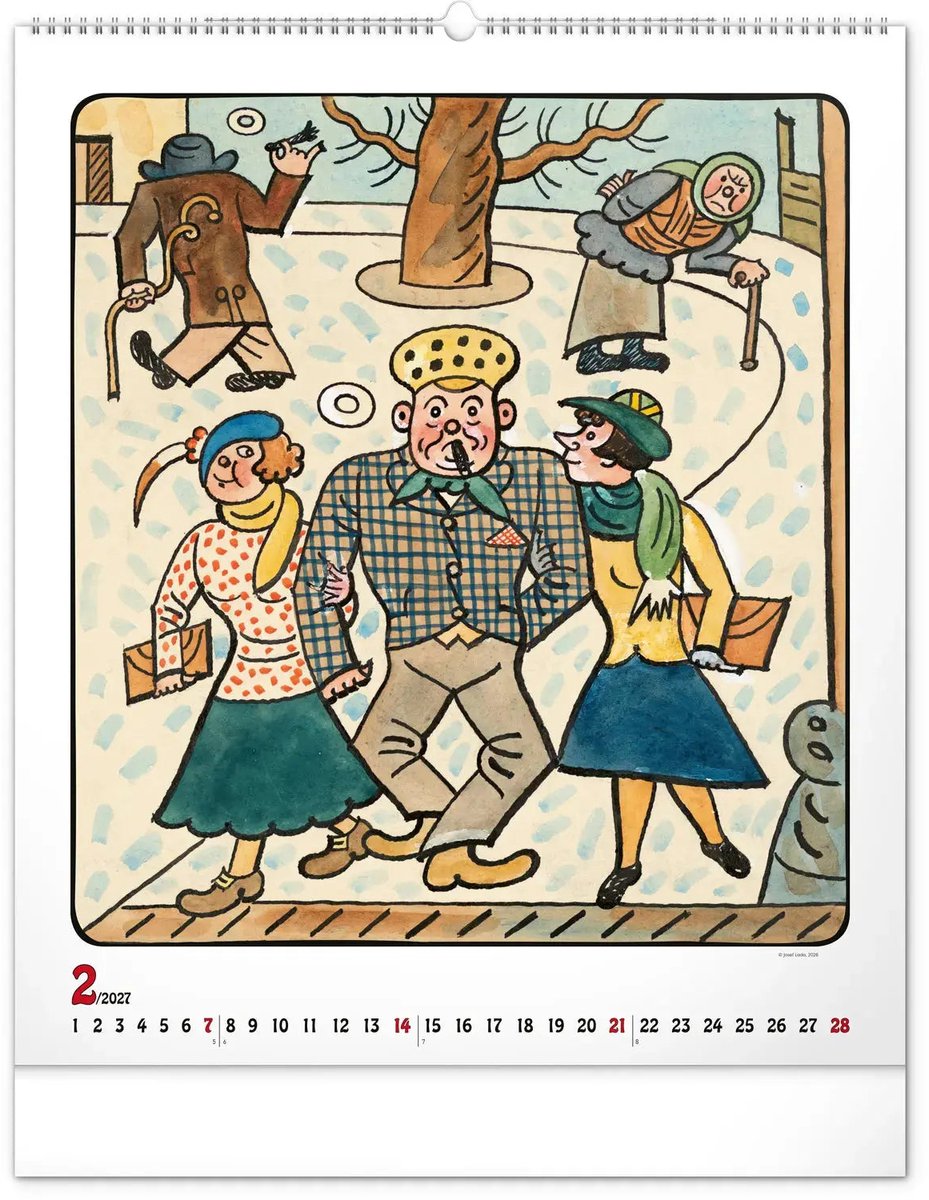 Josef Lada Kalender 2027