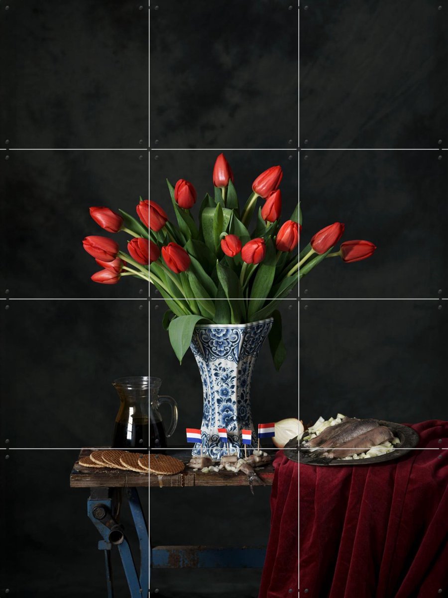 IXXI Made In Holland, Igor Swinkels - 60 x 80 cm - Gratis ophangtool - Grote wanddecoratie en posters - Fotografie, Woonkamer, Keuken, Eetkamer