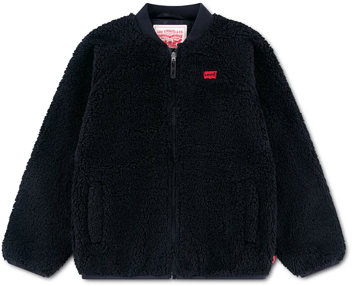 Levi´s ® Kids Sherpa Jas Zwart 8 Years Jongen