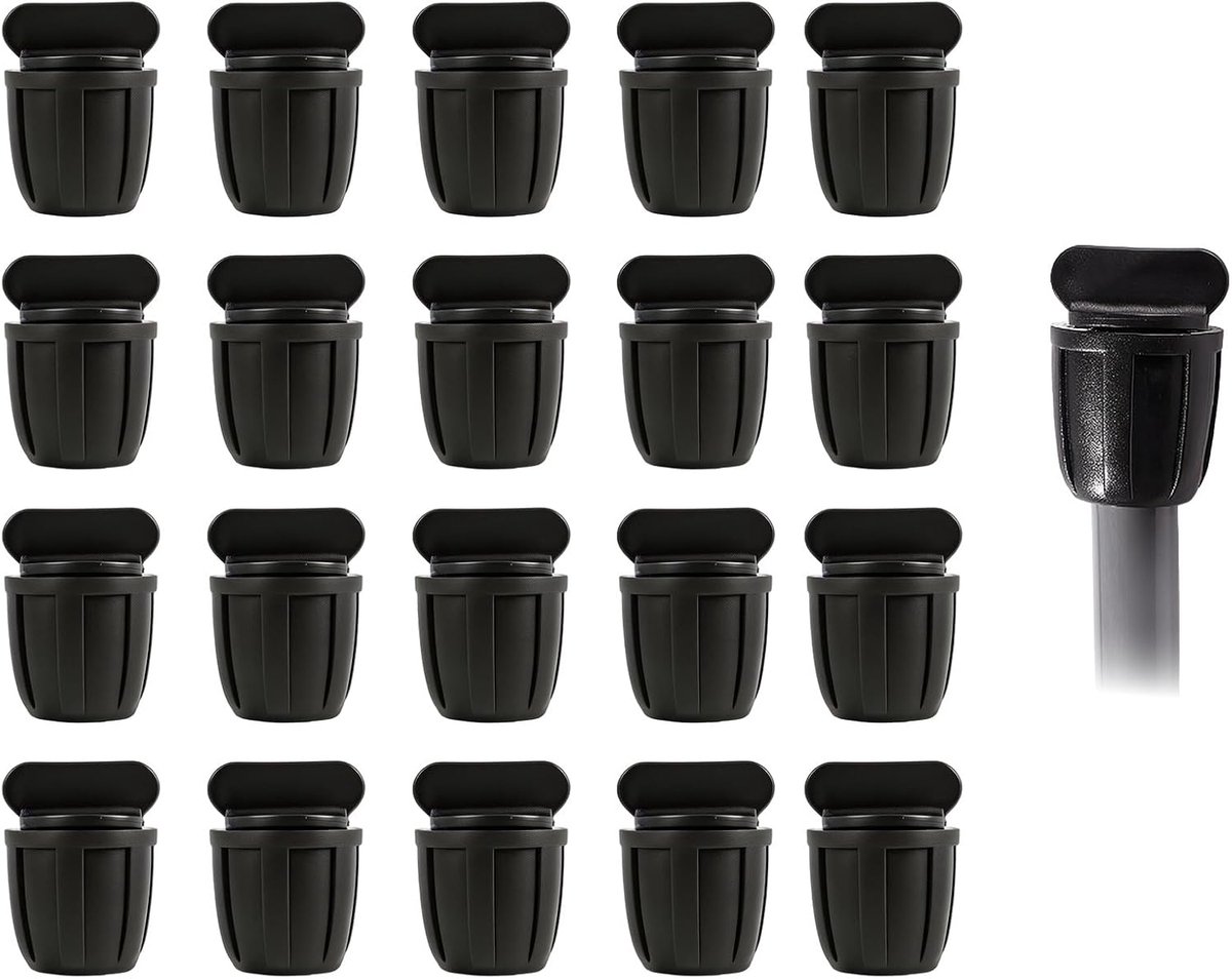 20 stuks druppelirrigatieaansluitingen voor irrigatieslang 8/12 mm, druppelirrigatieaansluitingen voor tuin en kas, slangaansluitingen voor universeel irrigatiesysteem