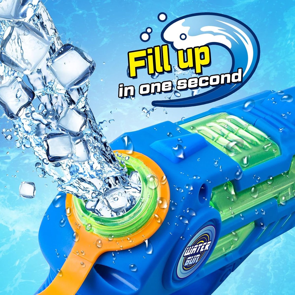 Waterpistolen voor Kinderen_Mini Waterpistool Kids 23ft/7M Bereik,Buiten Water Speelgoed Zomer Zwembad Speelgoed Tuin Strand Feestje Grappen Waterpistool voor Meisjes Jongen Kinderen 3 4 5 6 7