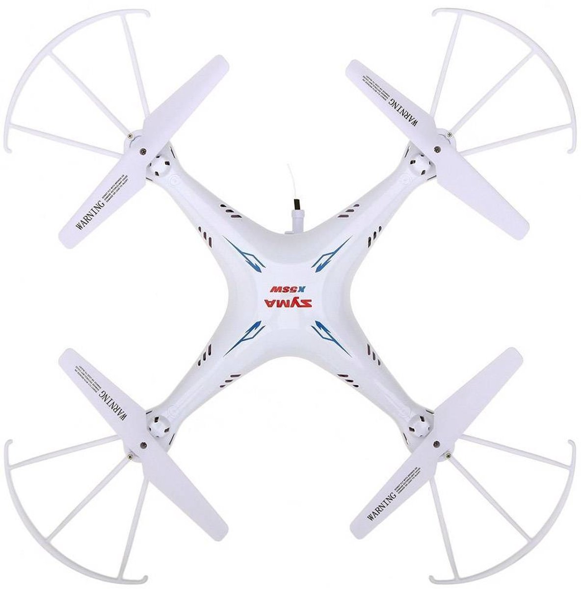 Nieuw - Originele Syma X5SW-1 Drone Quadcopter met WiFi FPV Camera Wit thumbnail 6
