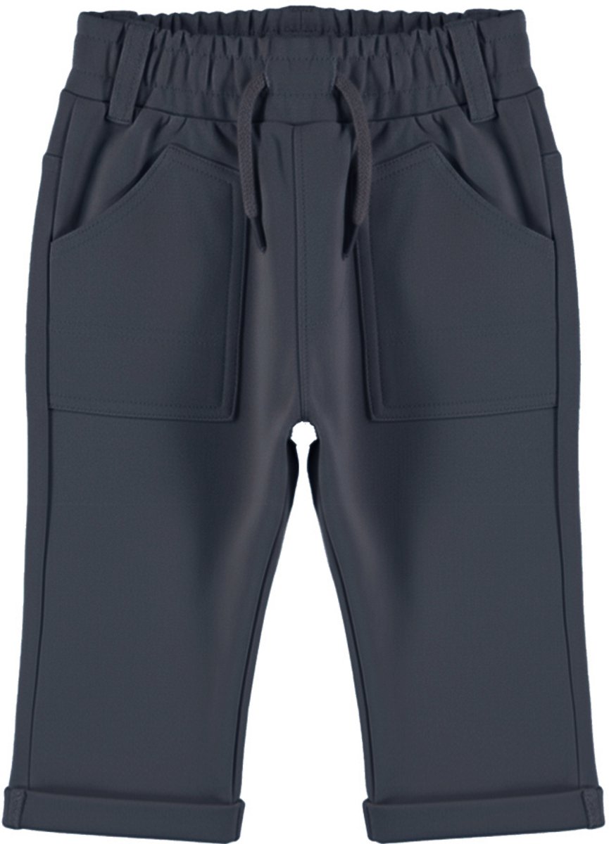 Dirkje Jongens Loose Fit Broek - Blueberry