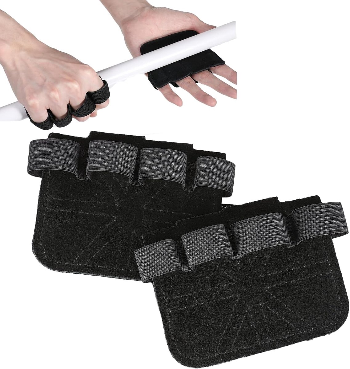 SnelShoppen - Lifting Straps voor Krachttraining, Gym Accessoires, Ademend en Antislip Handbescherming, Gewichtheffen, Bodybuilding, Fitness, Pull-ups