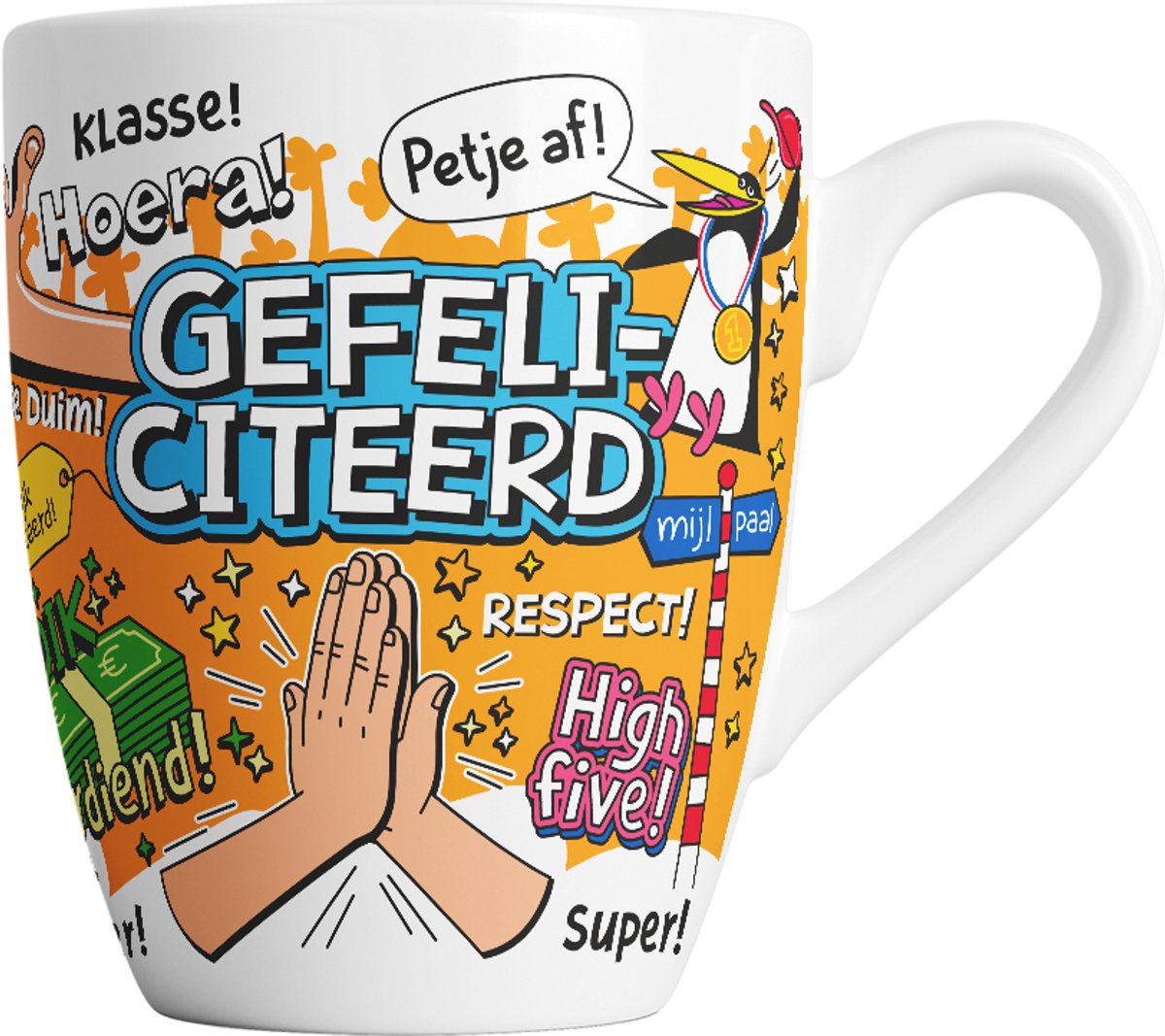 Cartoonmok - Gefeliciteerd 2