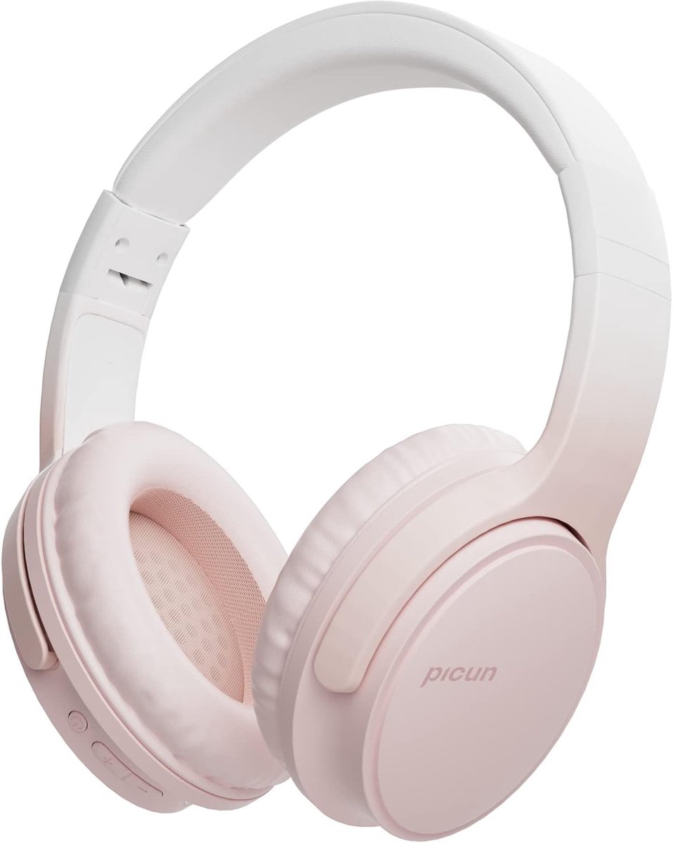 SnelShoppen - Bluetooth Headphones Over Ear Draadloos met Microfoon, Touch Control, Lichtgewicht, Bluetooth 5.3, Vouwbare Hoofdtelefoon voor Mobiele T