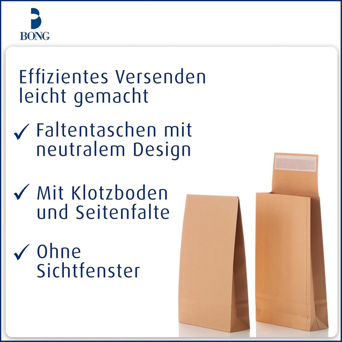 SnelShoppen - B4 Vouwzakken met Blokbodem 130g - Bruin Kraftpapier - Zelfklevend - 200 Stuks - Verzend Enveloppen voor Bescherming en Discretie