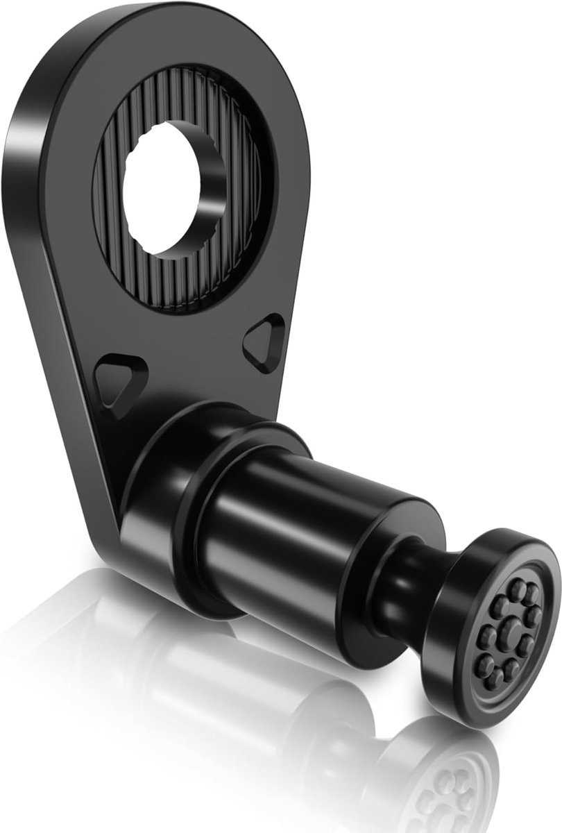SnelShoppen - Koppeling voor Fietskar, Adapter Aanhanger, 304 Roestvrij Staal, Fietskar Koppeling voor Assen tot 12 mm, Zwart, Geschikt voor Kinderen