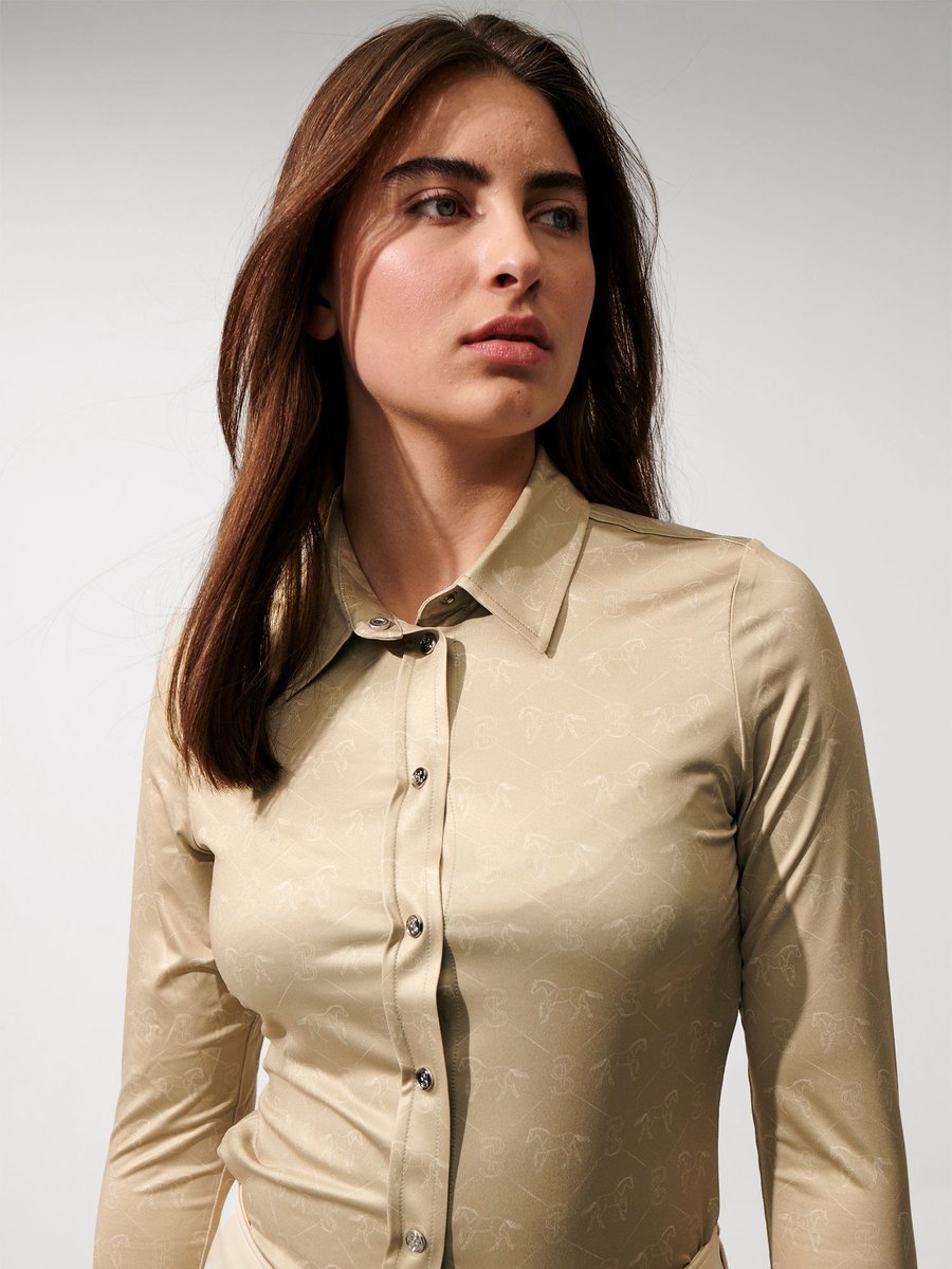 PS of Sweden SS'24 Running Horse Estelle Shirt - Pistache - M