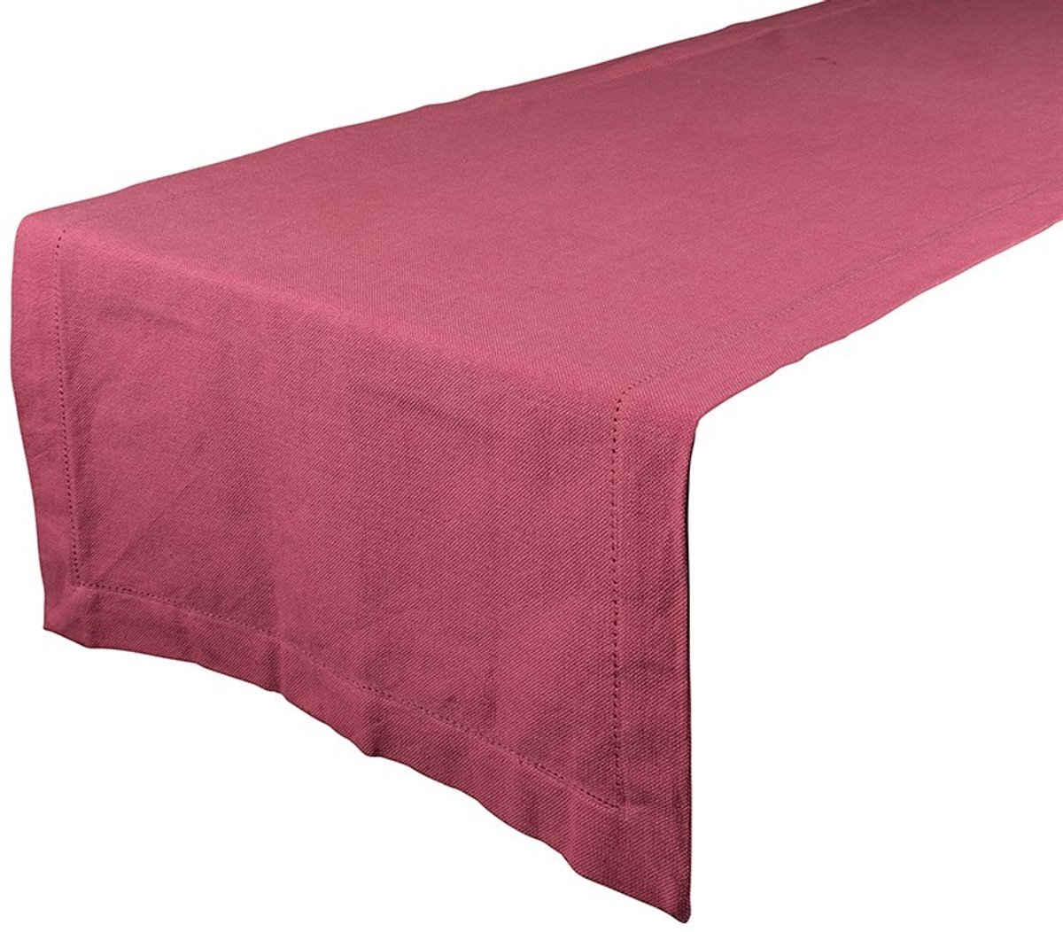 Indi donker Tafelloper roze 50x140cm