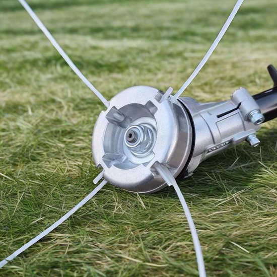 Grastrimmer draad - Maaidraad staal - Onkruid verwijderen - Duurzaam staal nylon - 30 meter - Grijs — afbeelding 3