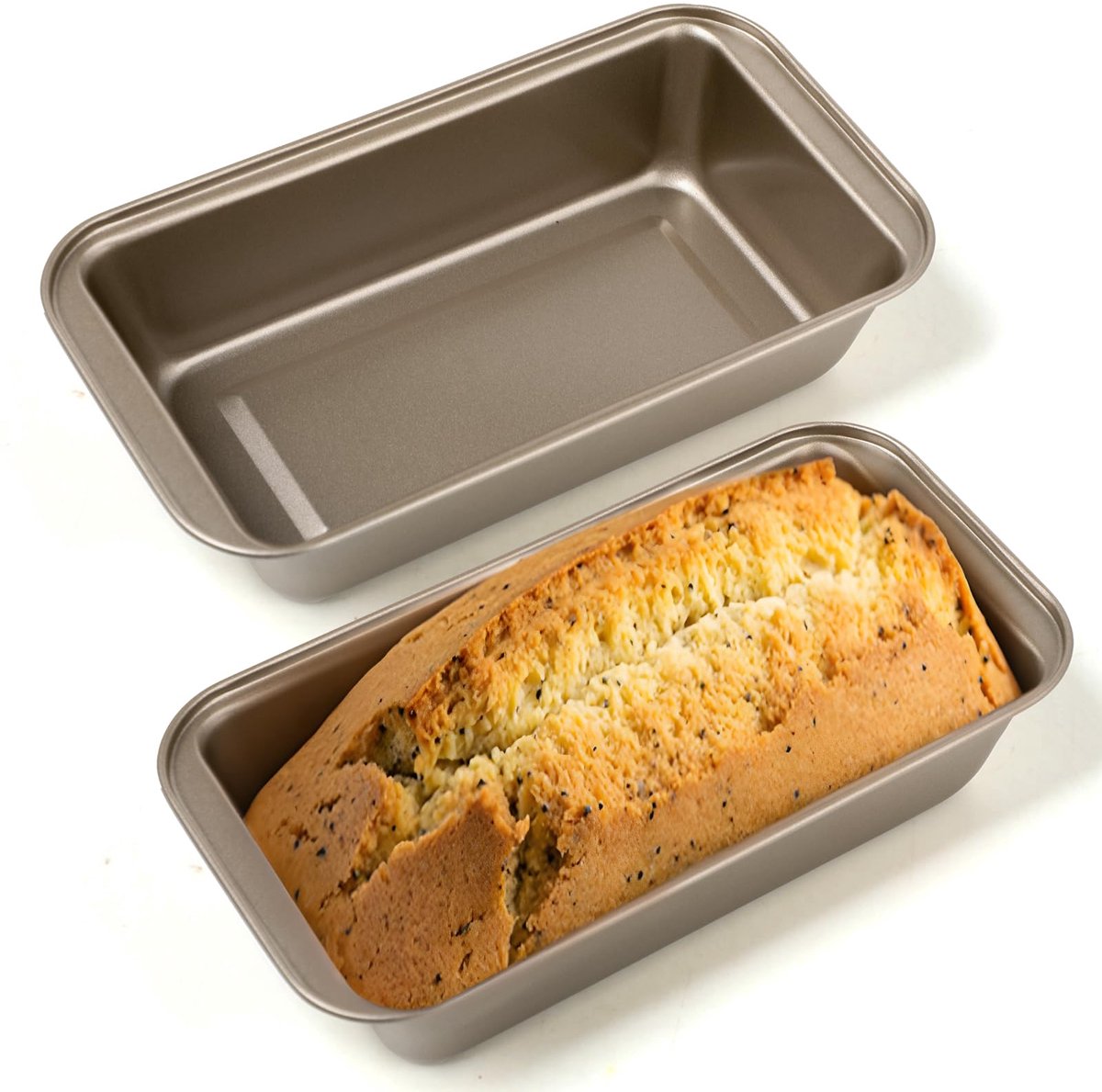 Dailygoods - 2 Stuks Broodvormen - Cake Mould voor Verscheidenheid aan Gebakken Goederen