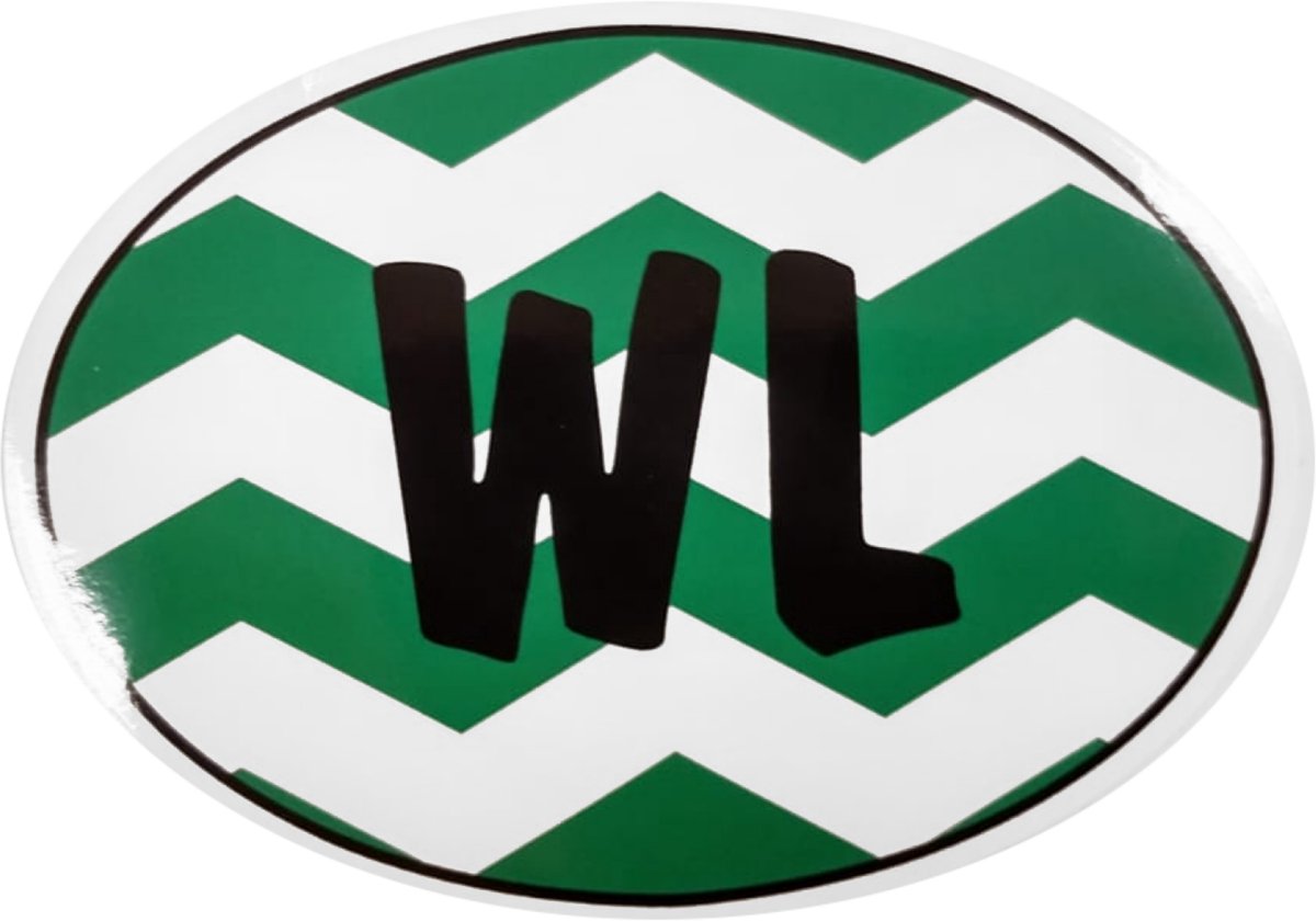 1234feest.nl Westland Sticker - Stevig en weerbestendig voor binnen en buiten