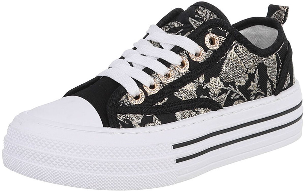 Sneaker met platformzool - dames casual Mt:39
