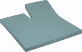 Damai - Hoeslaken split (tot 35 cm) - Katoen - 180 x 210 cm - Mineral