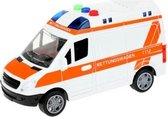 Toi-toys Duitse Ambulance Frictie Met Licht En Geluid