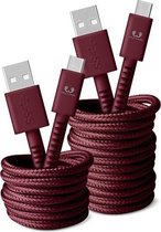 Fresh 'n Rebel - USB to USB-C Cable - 3m - Ruby Red