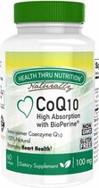 CoQ-10 (w/ BioPerine®) 100 mg (non-GMO) (60 Softgels) - Health Thru Nutrition