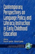 Omslag Contemporary Perspectives on Language Policy and Literacy Instruction in Early Childhood Education