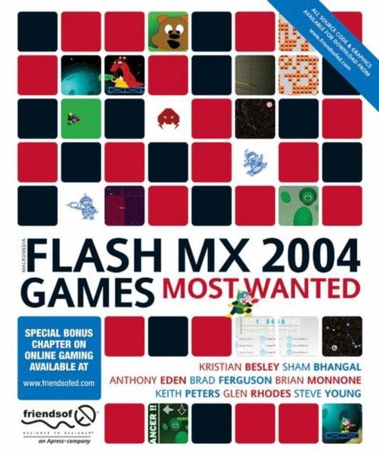 Flash MX 2004 Games Most Wanted - cover