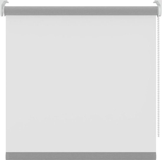 Decosol Rolgordijn Lichtdoorlatend - Transparant Wit (1233) - 90 x 250 cm |  bol.com