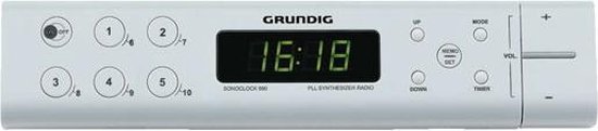 Grundig Sonoclock 690 - Keukenradio - Wit