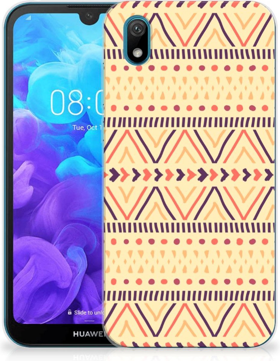 Huawei Y5 (2019) TPU bumper Aztec Yellow