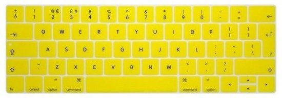 SYSTEM-S Silicone toetsenbordbescherming QWERTY Engelse toetsenbord voor MacBook Pro 13 15 17 / iMac/MacBook Air 13 in de kleur zilver