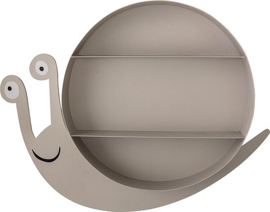 Bloomingville Mini - Wandrek Slak - Metaal - L50xH40xB8,5 cm