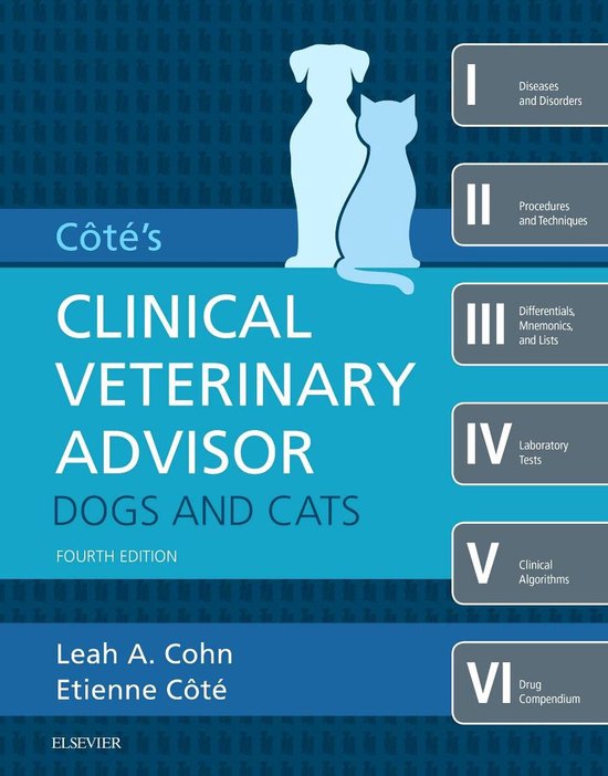 Cote's Clinical veterinary Advisor: Dogs and Cats - E-Book - cover