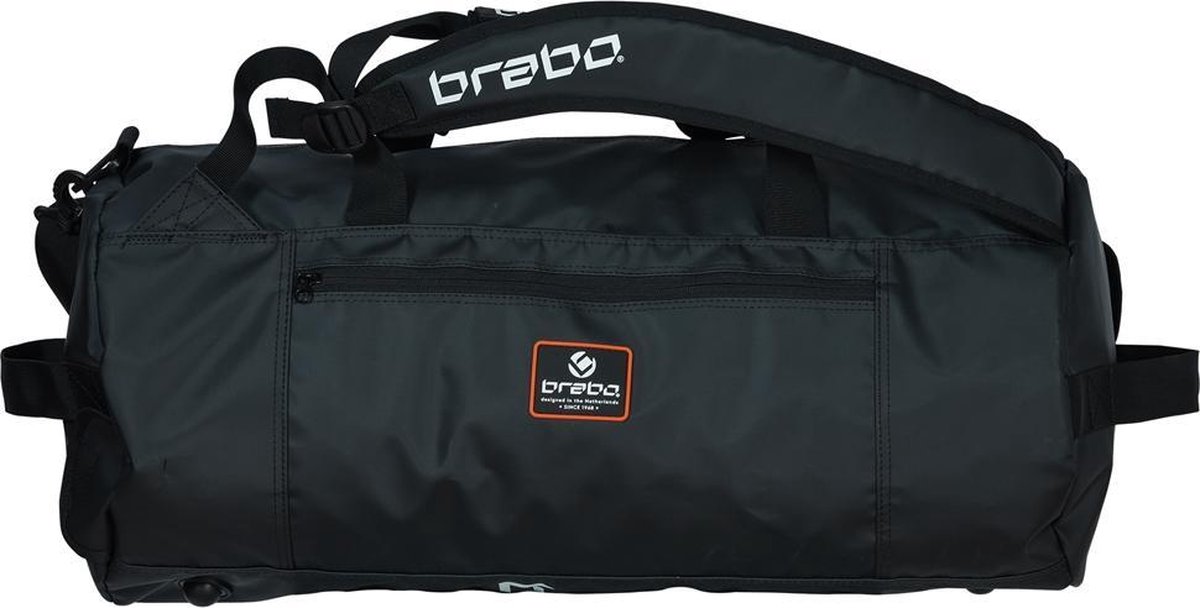 Brabo Duffle Bag Elite Sticktas Unisex - Black/Orange | bol.com