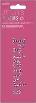 Zelfklevend Edel Sentiment - Friends - Jewels & Gems