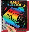 Afbeelding van het spelletje Depesche Dino World Magic Scratch boek