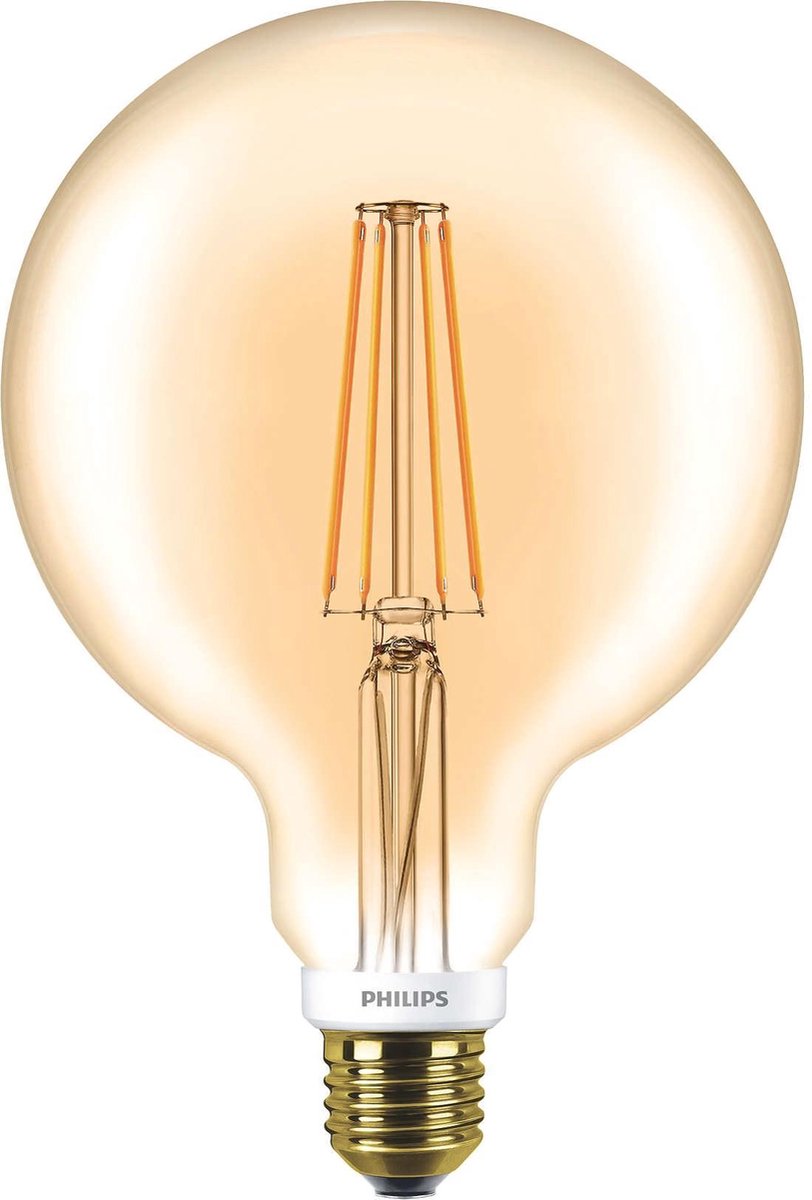 oppakken Industrieel type Philips Melania Led-lamp - E27 - 2200K Warm wit licht - 7.0 Watt - Dimbaar  | bol.com